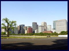 Marunochi skyline from Imperial Palace